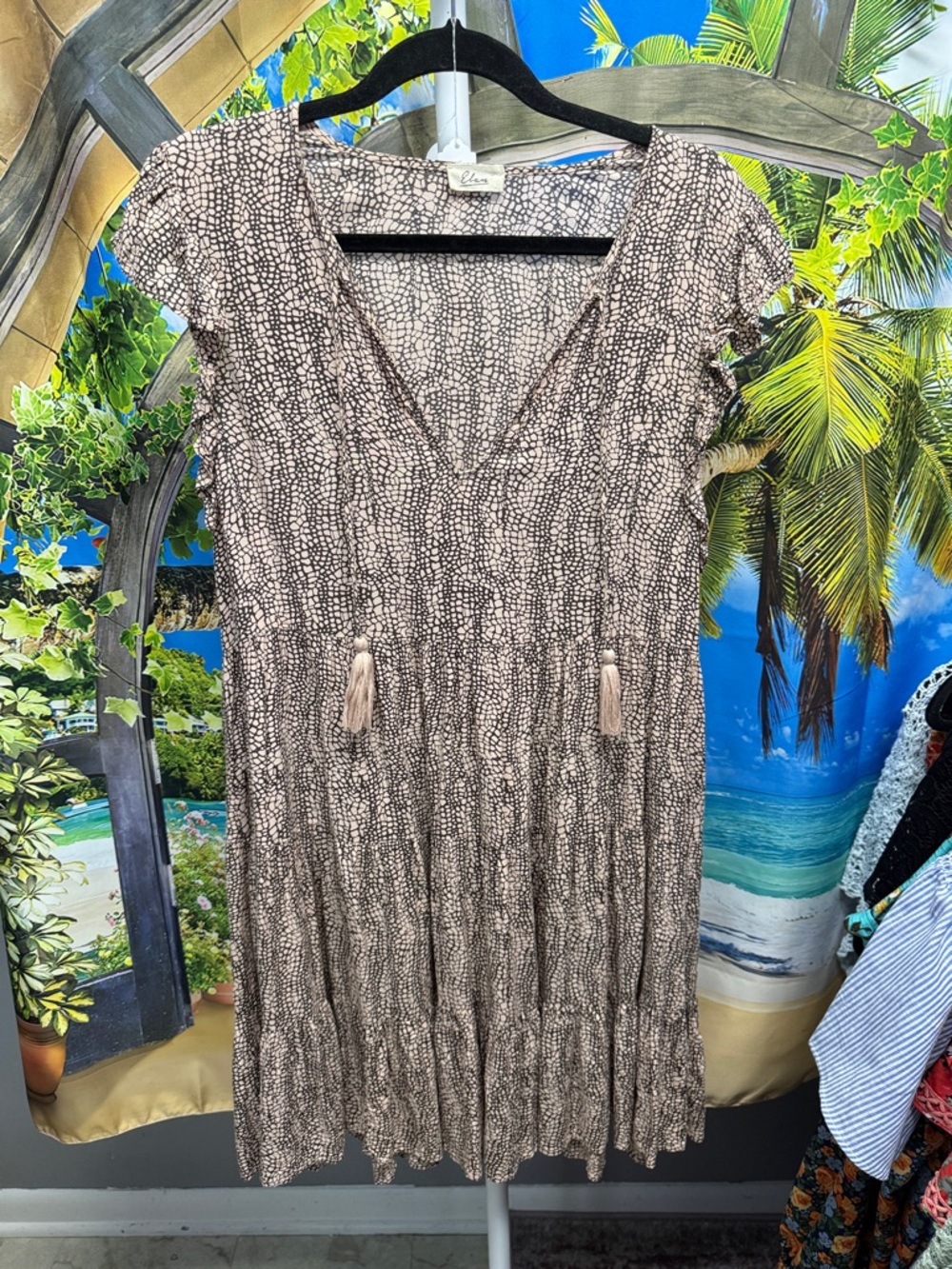 Elan Flutter Dress
